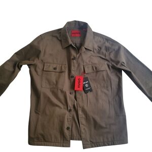 HUGO Boss Oversized Men's Grey Overshirt L